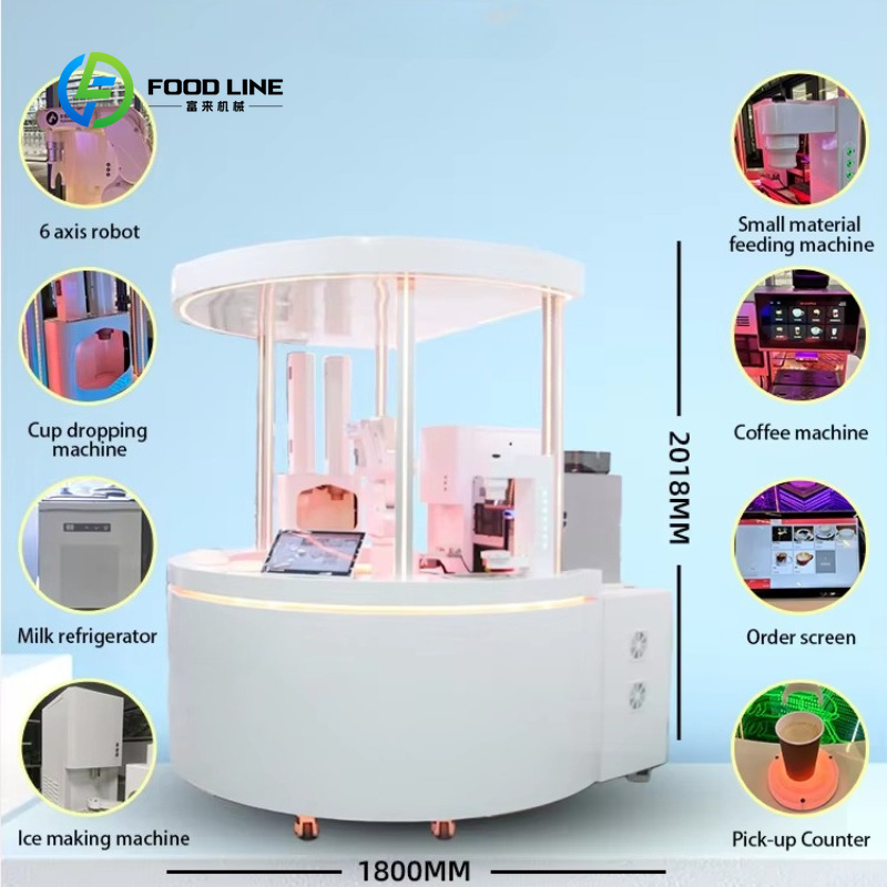 Customized 6‑Axis Robot Barist - đánh giá và giá Coffee Equipment Service