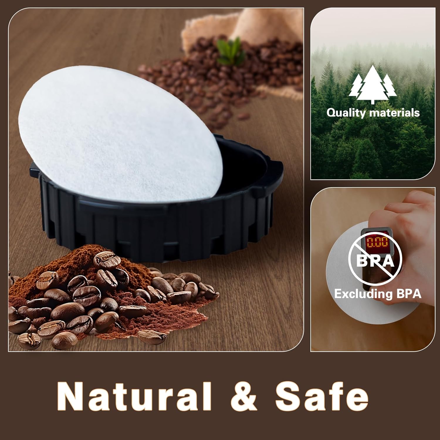 Round Coffee Filters, Compatib - đánh giá và giá Quality Coffee Equipment