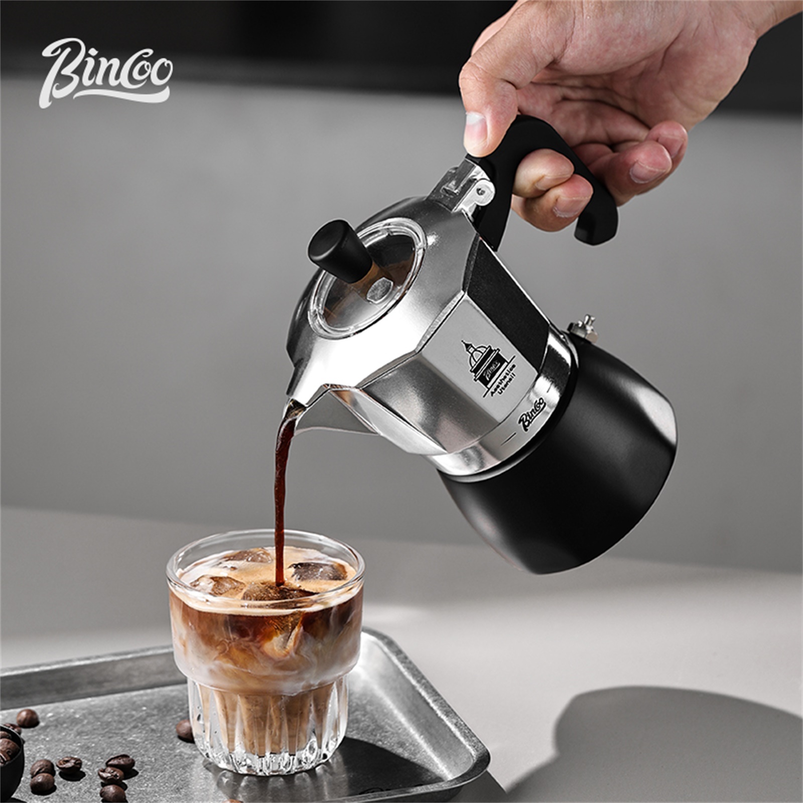 BINCOO Double Valve Moka Pot，E - đánh giá và giá Quality Coffee Equipment