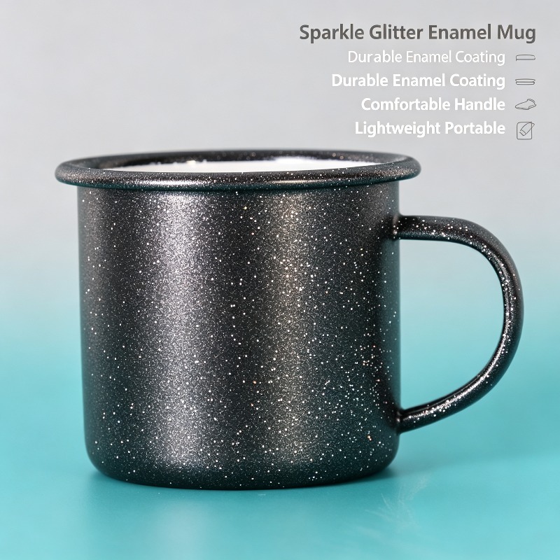 Vintage Enamel Mug with Star‑D - đánh giá và giá Vintage Coffee Equipment