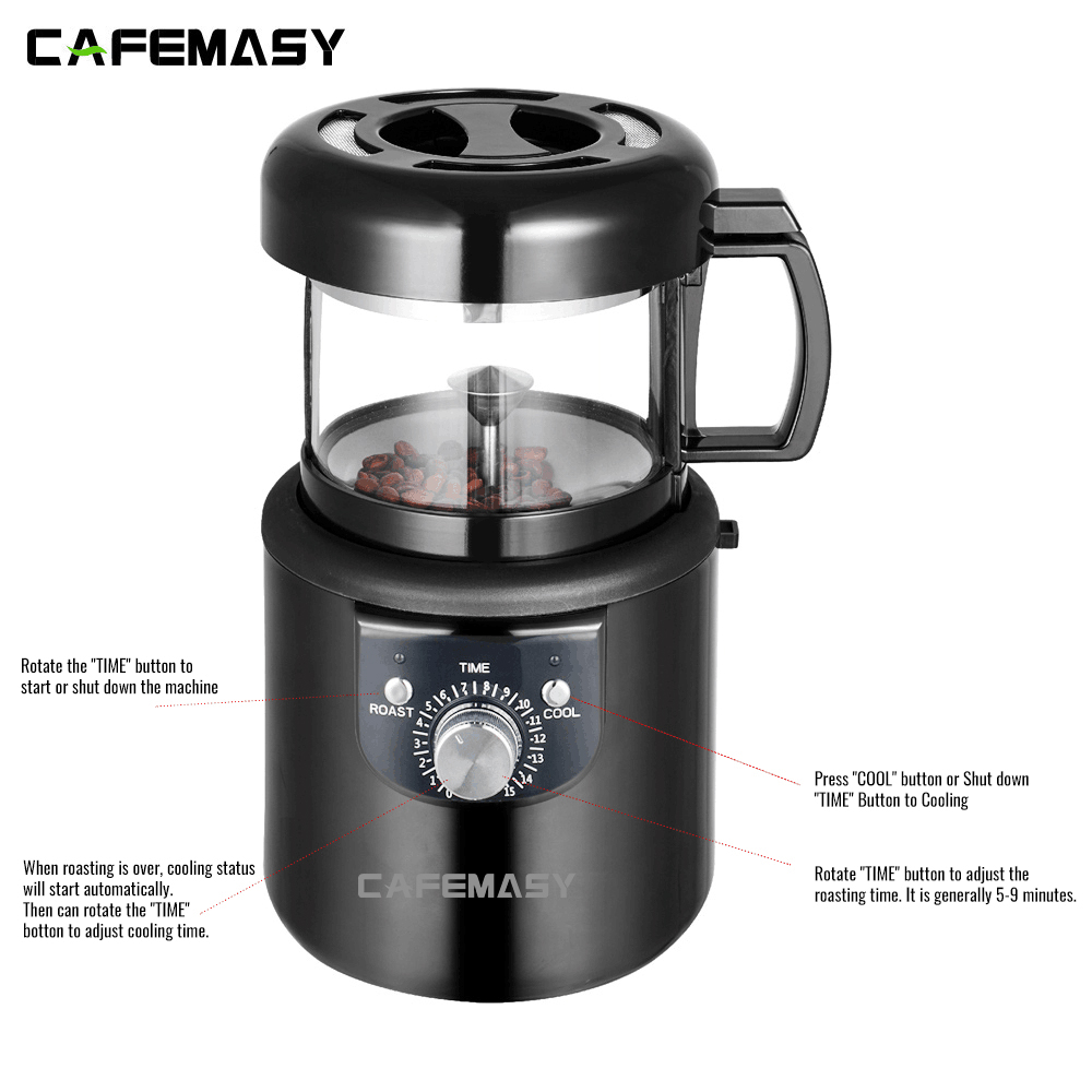 CAFEMASY Nhà Sử Dụng 80G CB/CE - đánh giá và giá Vintage Coffee Equipment
