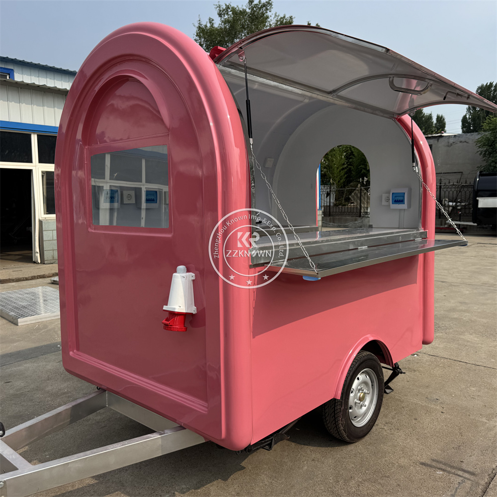 Mobile Catering Food Trailer M - đánh giá và giá Coffee Equipment Service